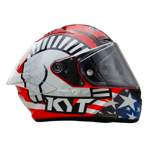 KYT NZ-Race Warhorse NYC Helmet - KYT NZ-Race Warhorse NYC Helmet