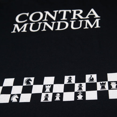 Contra Mundum - S/S Tee - Black - Contra Mundum - S/S Tee - Black