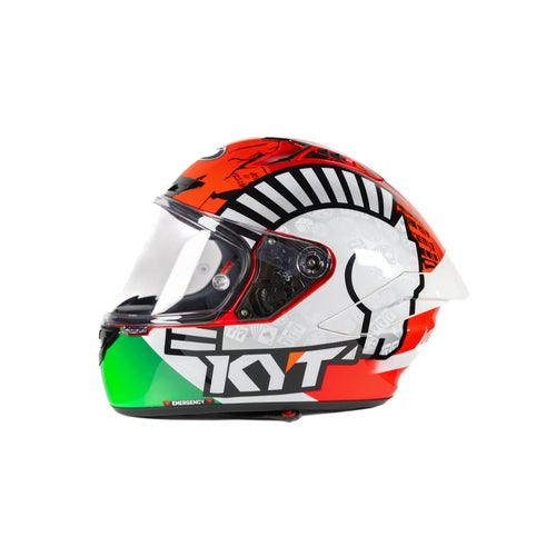 KYT NZ-Race Warhorse NYC Helmet - KYT NZ-Race Warhorse NYC Helmet