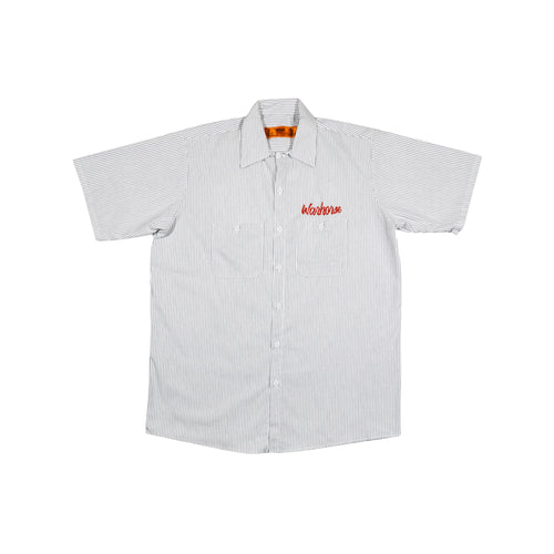 Classic Logo Work Shirt - Striped - Classic Logo Work Shirt - Striped