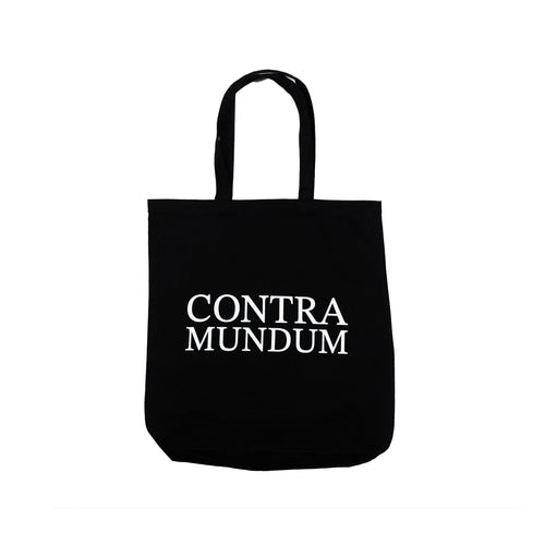 Contra Mundum - Tote Bag - Black - Contra Mundum - Tote Bag - Black