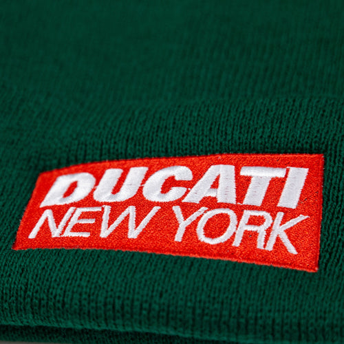 Ducati New York Beanie - Green - Ducati New York Beanie - Green